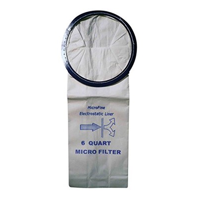 HEPA Micro Lined Filter Bag for 6qt