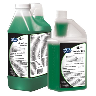 UniCide 256 Disinfectant Cleaner, 2.5gal