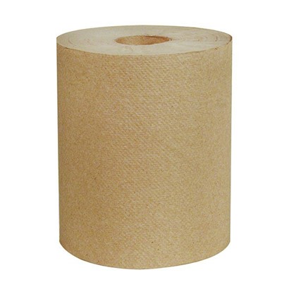 1-Ply, Natural, Hard Wound Roll Towel, 7
