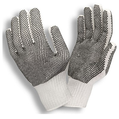 Natural Poly-Cotton Machine Knit Gloves 