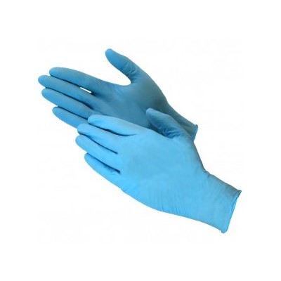 Nitrile Disposable Powdered Gloves Mediu