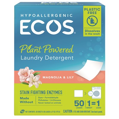 Laundry Detergent Sheets, Magnolia & Lil