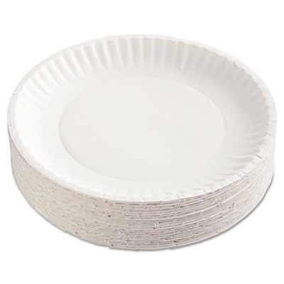 Uncoated Paper Plates 9" 1200/cs