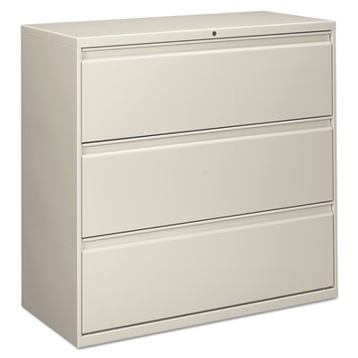 Three-Drawer Lateral File Cabinet, 42w x