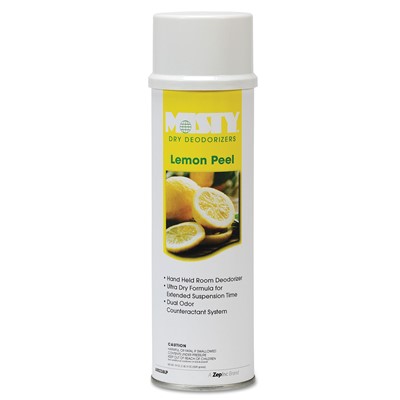 Air Deodorizer, Lemon Peel, Aerosol Hand
