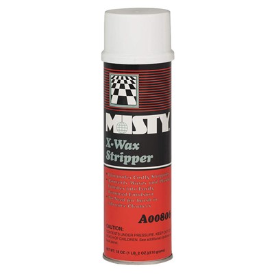 Misty X-Wax Stripper 18oz can  12/cs