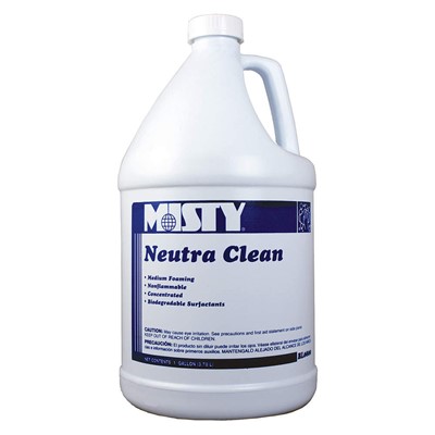 Misty Neutral Floor Cleaner, 1gal, 4/cs