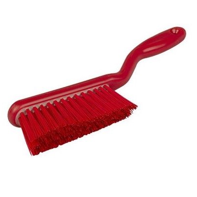 HBC 12" Firm Bench Brush, Red