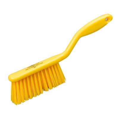 HBC 12" Firm Bench Brush, Yellow