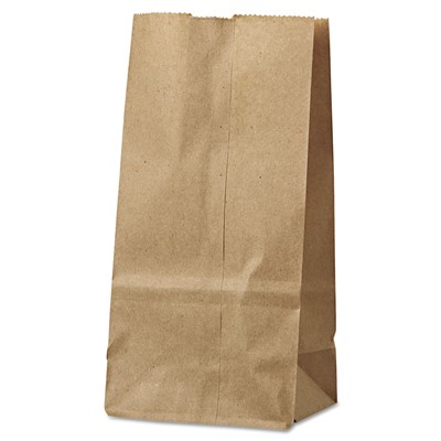 Grocery Paper Bags, 4.31" x 7.88", Kraft