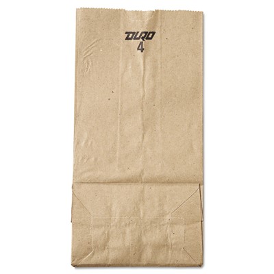 Grocery Paper Bags, 5" x 9.75", Kraft, 5