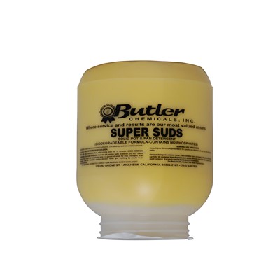 Super Suds, Solid Pot & Pan Detergent, 2