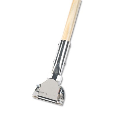 Clip On Wood Dust Mop Handle, Swivel