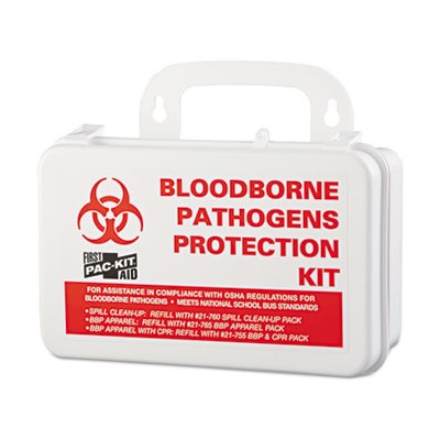 Bloodborne Pathogen Kit, OSHA Compliant,