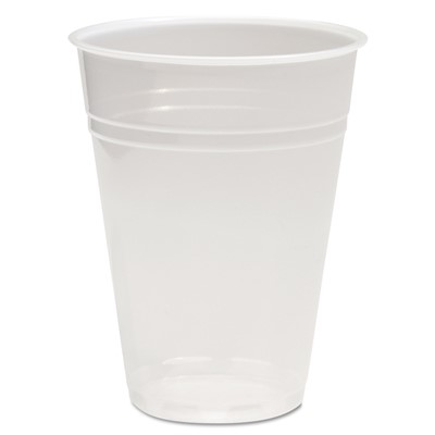Translucent Plastic Cold Cups, 9oz, Poly