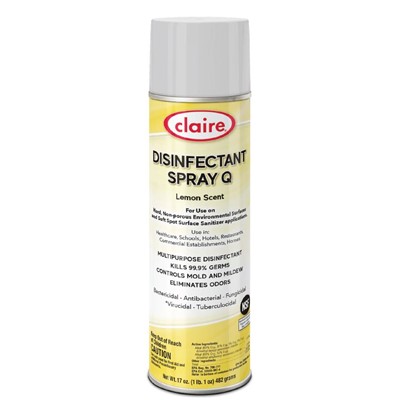 Disinfectant Spray Q- Lemon Scent 20oz