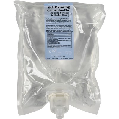 Clea E2 Food Handler Foam Soap 1125ml 4/