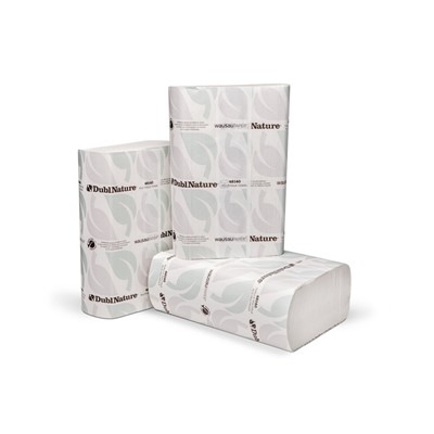 DublNature White Multifold Hand Towels