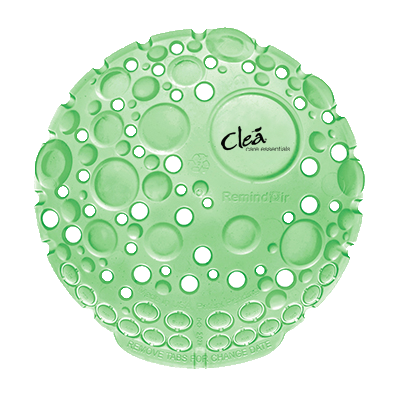 Clea Dome Urinal Screen, Cucumber Melon,