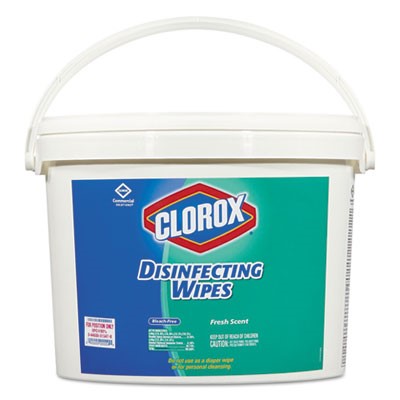 Disinfecting Wipes, Bucket,Fresh Scent,