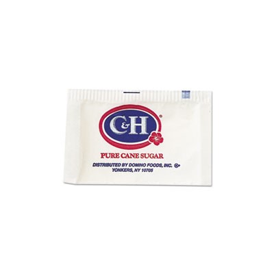 Granulated Sugar Packets, .10 oz, 2000/C
