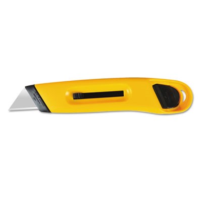 Plastic Utility Knife, Yellow