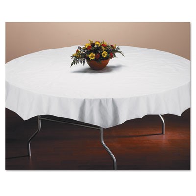 82" Table Covers, White, 25/cs