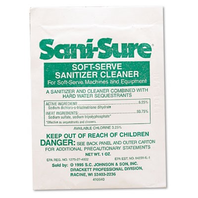 Sani-Sure Soft Serve Sanitizer & Cleaner