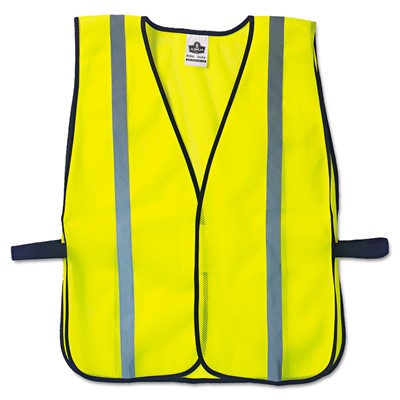 GloWear 8020HL Safety Vest, Polyester Me