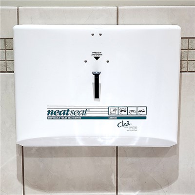 Cleá Neatseat® Dispenser Toilet Seat Wh