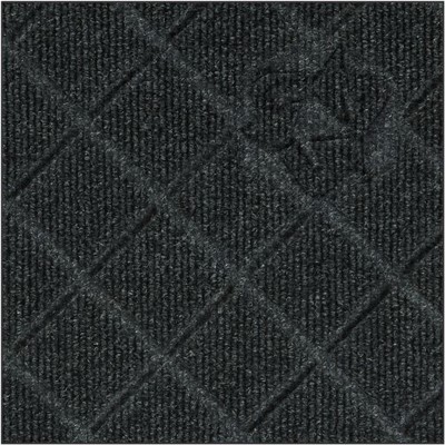 4' x 12' Tri Grip Floor Mat, Charcoal, C