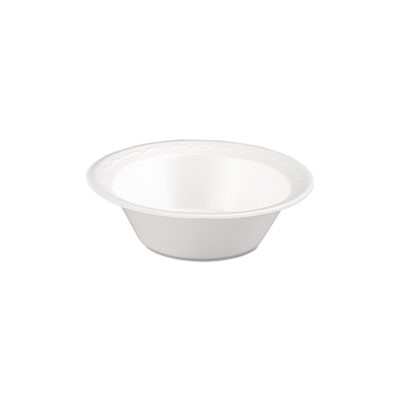 Foam Dinnerware 12oz Bowl, White, 1000