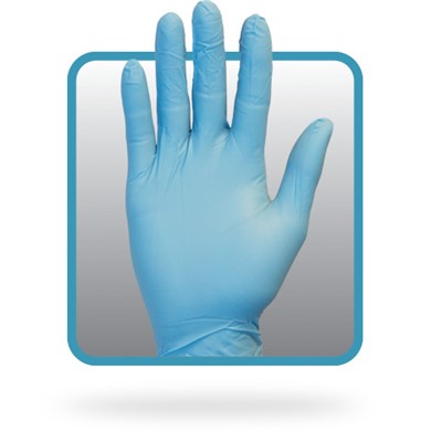 Glove,Nitrile,Blue,PF,3.5mil,X-Lge,Case