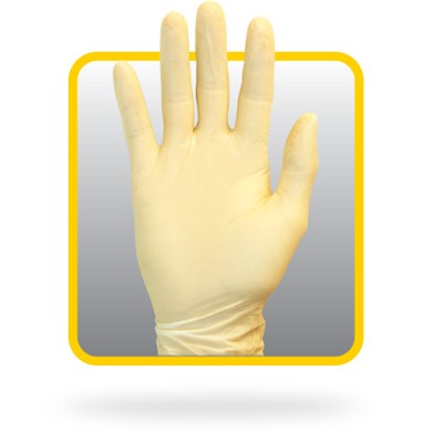 8mil Powder Free Latex Gloves, XL, Textu
