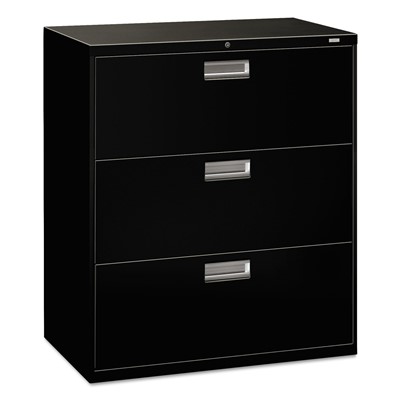 600 Series Three-Drawer Lateral File, 36