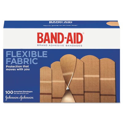 Flexible Fabric Adhesive Bandages, Assor