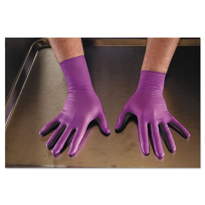 PURPLE NITRILE Exam Gloves, 310 mm Lengt