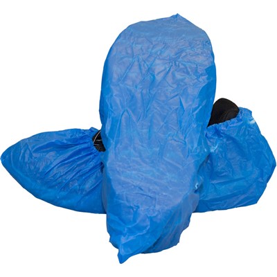 Shoe Cover, Polyethylene,Blue,XL,300/ea