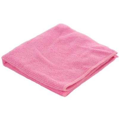 Microfiber Terry Towels 12/pk Pink
