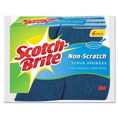Non Scratch, Blue, Scrub Sponge