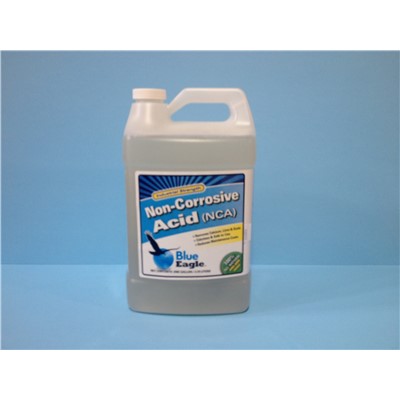 Non Corrosive Acid Cleaner, Gallon, 1ea