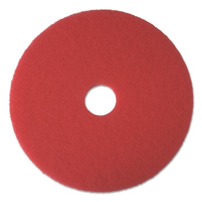 18" Red Buffing Pads 5/cs