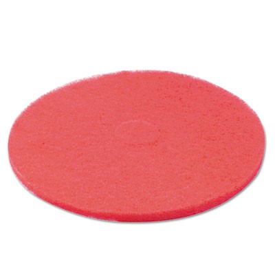 20" Buffing Floor Pad, Red, 5/cs