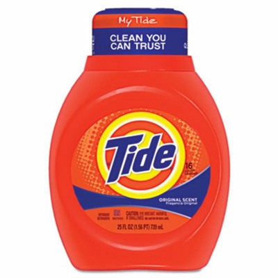 Tide Liquid Laundry Detergent 25oz 6/cs