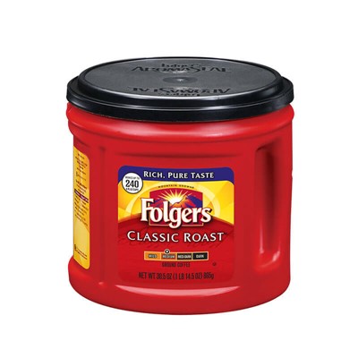 Folgers Coffee 48oz Can 6/cs