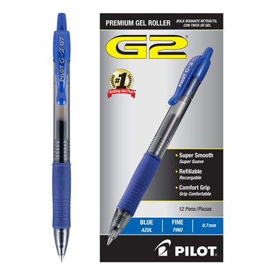 G2 Premium Retractable Gel Pen, 0.7mm, B