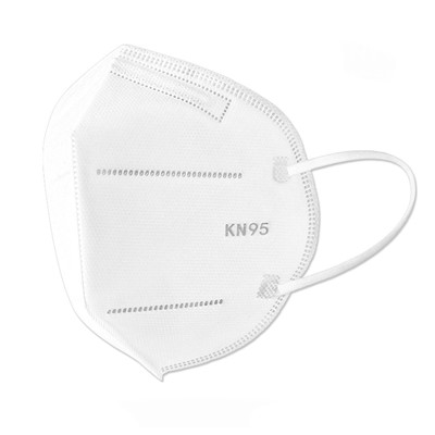 KN95 Respirator Mask, White, 20/box