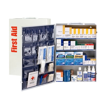 First Aid White Metal Cabinet