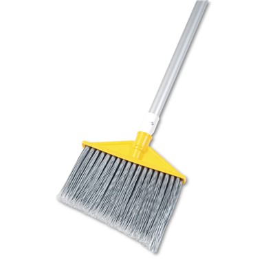 Commercial Angled Large Broom, Metal Han