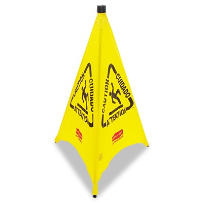 Three-Sided Caution, Wet Floor Safety Co